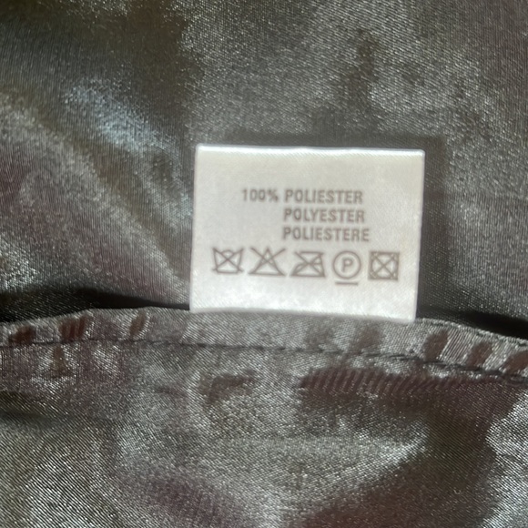 Vintage French style high waist Black goldbeaded sequined formal skirt waist 26” - Picture 9 of 9